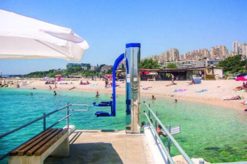 Aqualifter – bazensko dvigalo tudi za slano vodo